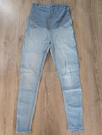 Zwangerschapsbroek lichtblauw maat M, Ophalen of Verzenden, Zo goed als nieuw, Blauw, Broek of Spijkerbroek