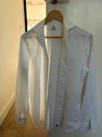 Borrelli overhemd wit 100% katoen boordmaat 40, Kleding | Heren, Overhemden, Wit, Zo goed als nieuw, Borrelli, Halswijdte 39/40 (M)