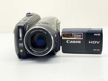 CANON HV30 Veelzijdige&zeer compleet HDV/Mini DV videocamera beschikbaar voor biedingen
