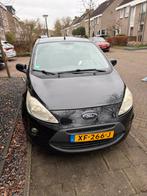 Ford Ka 1.2 69pk 2011 Zwart, Auto's, Voorwielaandrijving, 1242 cc, 4 cilinders, 840 kg