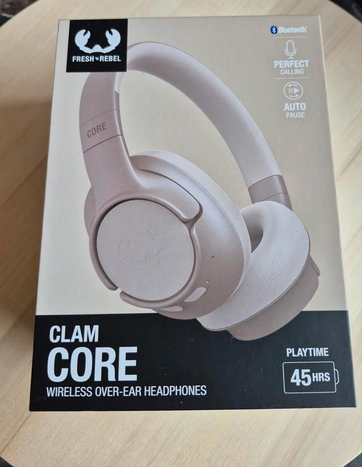 Fresh 'n Rebel Clam Core - Draadloze Koptelefoon, Audio, Tv en Foto, Koptelefoons, Nieuw, Over oor (circumaural), Overige merken