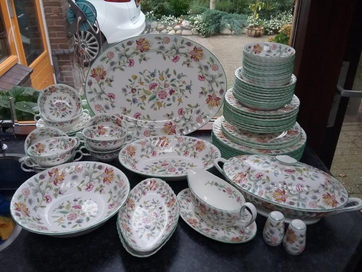 Engels servies, Huis en Inrichting, Keuken | Servies, Zo goed als nieuw, Overige typen, Overige stijlen, Overige materialen, Ophalen