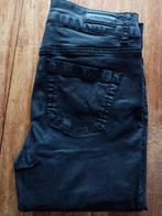 Imitatieleren jeans zwart Costes mt 36, Zwart, Ophalen of Verzenden, Zo goed als nieuw, W28 - W29 (confectie 36)
