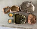 Verschillende (water)bakjes voor terrarium, Dieren en Toebehoren, Reptielen en Amfibieën | Toebehoren, Ophalen, Zo goed als nieuw