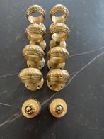 Vintage Messing trapleuning Houders (10 stuks), Ophalen of Verzenden, Gebruikt