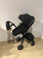 Stokke Xplory Kinderwagen Rick Black, Ophalen of Verzenden, Zo goed als nieuw, Overige merken, Voetenzak