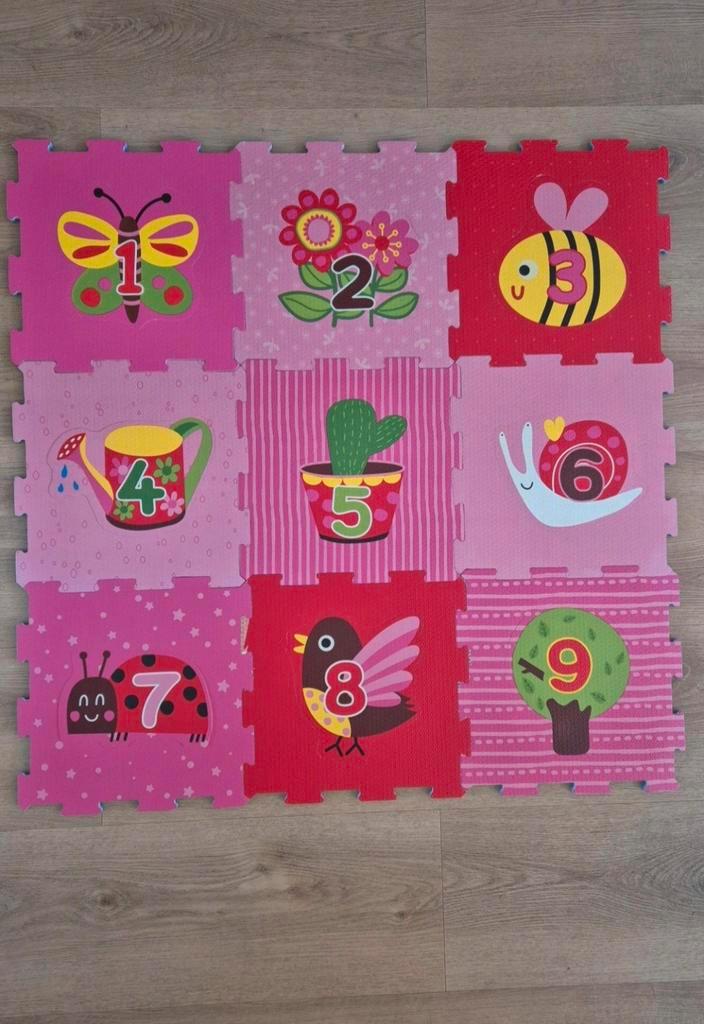 Speelmat / Puzzelmat met cijfers en dieren, Kinderen en Baby's, Speelgoed | Overig, Meisje, Ophalen of Verzenden