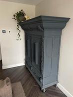 Antracietgrijze Broodkast met Ornamenten, Ophalen