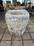 Grote oude kruik uit India, Ophalen, Gebruikt, Overige kleuren, Aardewerk of Porselein