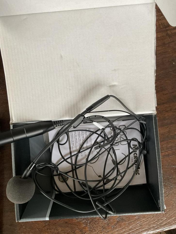 AKG C 520 Headset Microfoon - Zo Goed Als Nieuw!, Muziek en Instrumenten, Microfoons, Zo goed als nieuw, Zangmicrofoon, Ophalen of Verzenden