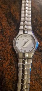 Horloge, Sieraden, Tassen en Uiterlijk, Horloges | Heren, Ophalen of Verzenden, Gebruikt, Staal, Overige merken