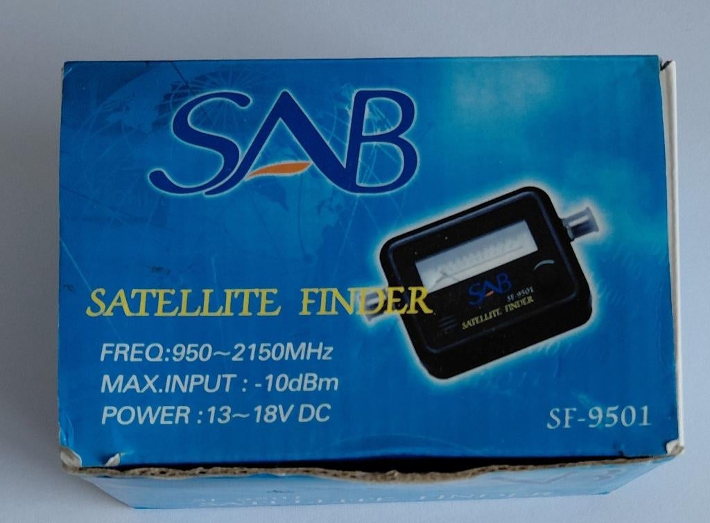 SAB  Satellite Finder. Model SF-9501, Ophalen of Verzenden, Zo goed als nieuw, (Schotel)antenne-accessoires, Overige merken