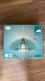 Eglo “wolk” plafondlamp Chieti, lichtblauw., Ophalen of Verzenden, Zo goed als nieuw