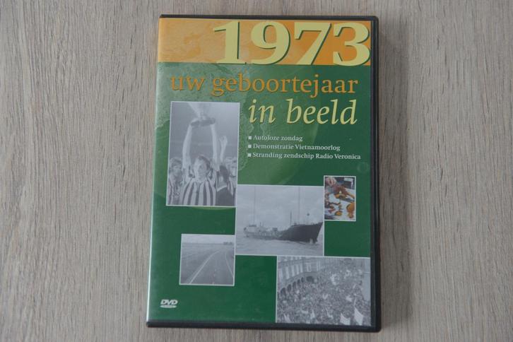 UW GEBOORTEJAAR IN BEELD == 1973, Cd's en Dvd's, Dvd's | Documentaire en Educatief, Zo goed als nieuw, Alle leeftijden, Verzenden
