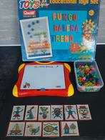 Educatieve speelset mozaïk magneetbord alfabet enz leestekst, Ophalen of Verzenden, Zo goed als nieuw