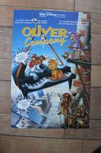 filmaffiche Walt Disney Oliver And Company filmposter, Ophalen of Verzenden, A1 t/m A3, Zo goed als nieuw, Rechthoekig Staand