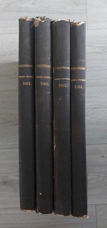 Originele Belgische Illustraties 1861-1864 beschikbaar voor biedingen