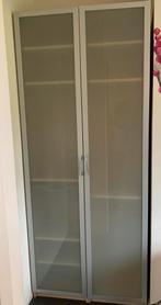 Ikea pax kast 2x 50x35x236 licht eiken melkglas deuren, Huis en Inrichting, Kasten | Kledingkasten, Ophalen, 200 cm of meer, 50 tot 100 cm