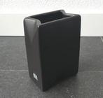 ASA vaas vintage vaasje mat zwart origami West-Germany, Gebruikt, Zwart, Aardewerk of Porselein, Ophalen of Verzenden