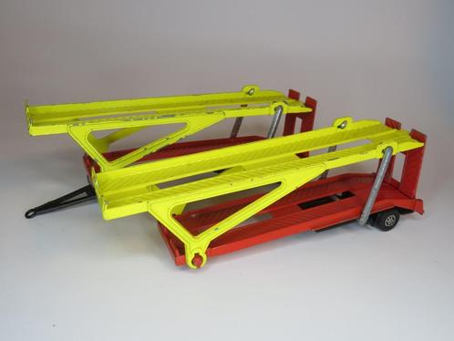 2x autotransporter trailers, Hobby en Vrije tijd, Modelauto's | 1:50, Gebruikt, Bus of Vrachtwagen, Corgi, Ophalen of Verzenden