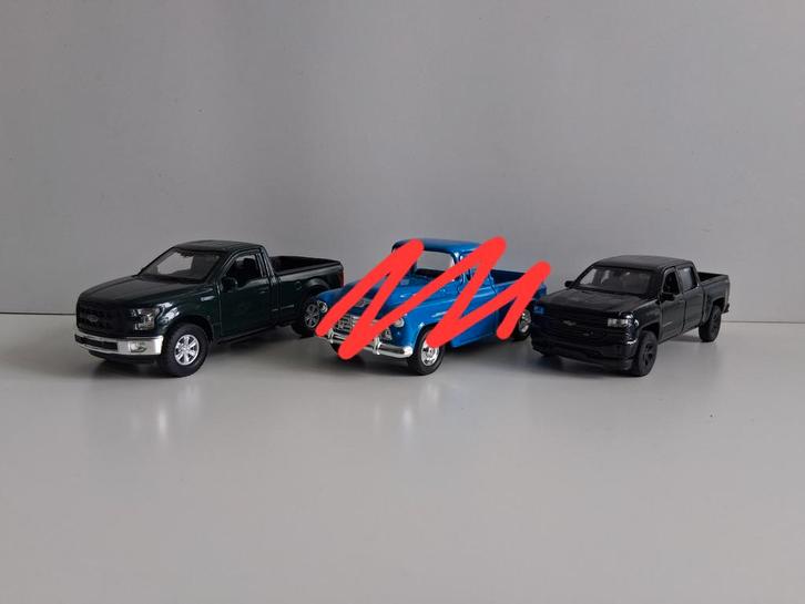 Modelauto's (Pickup Trucks), Hobby en Vrije tijd, Modelauto's | 1:43, Zo goed als nieuw, Auto, Overige merken, Ophalen of Verzenden
