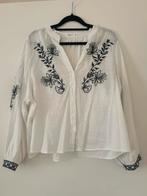 Majoe studio blouse s-m, Ophalen of Verzenden, Zo goed als nieuw, Blauw