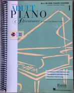 Adult Piano Adventures 1 + Media Online QR - Faber, Muziek en Instrumenten, Bladmuziek, Ophalen of Verzenden, Zo goed als nieuw