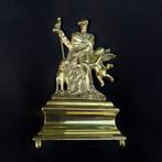 Koperen plaquette Sint- Rochus., Ophalen, Koper