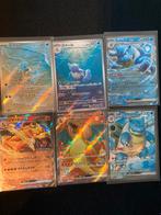 Japanse 151 hits Charizard en Blastoise Pokemon, Verzenden, Zo goed als nieuw, Losse kaart