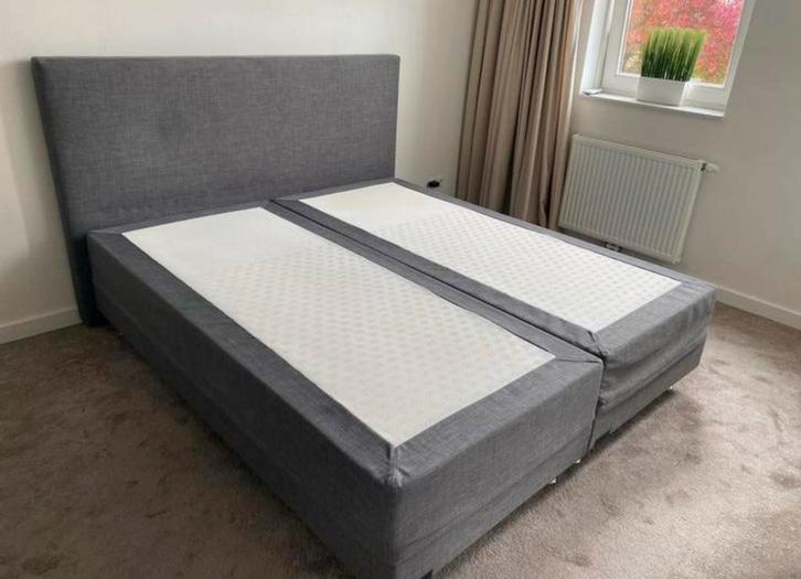 Zgan tweepersoons boxspring 180cm, Huis en Inrichting, Slaapkamer | Boxsprings, Zo goed als nieuw, 180 cm, Tweepersoons, Ophalen of Verzenden