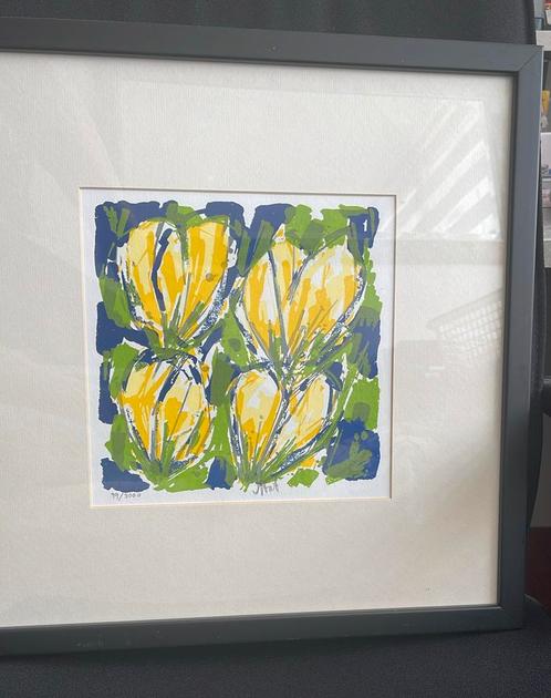 Jan van Hasselt 4 zeefdrukken, Antiek en Kunst, Kunst | Litho's en Zeefdrukken, Ophalen
