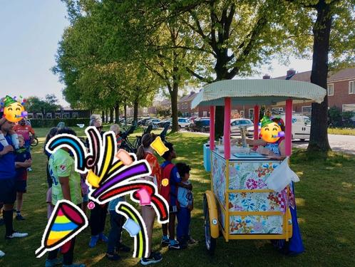 Ijs steekijs fiets ijsfiets bakfiets te huur op locatie, Hobby en Vrije tijd, Feestartikelen | Verhuur, Gebruikt, Overige, Ophalen