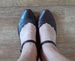 THINK! Pump met lage hak en open hiel,bruin.Mt.39.Z.g.a.n., Schoenen met lage hakken, Bruin, Think!, Ophalen of Verzenden