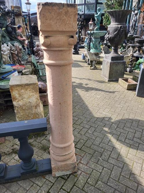 Oude zandstenen zuilen, 150 jr, 1.90 m, Huis en Inrichting, Overige Huis en Inrichting, Ophalen of Verzenden