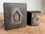 Antieke hanger sieraad stempel set goudsmid edelsmid, Ophalen of Verzenden