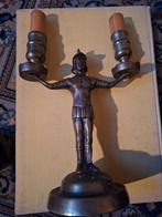 Antieke kandelaar, Ophalen of Verzenden