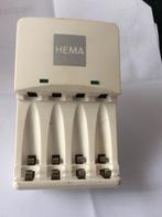 Hema batterij oplader Voor 4 penlite batterijen, Ophalen of Verzenden, Zo goed als nieuw