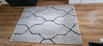 Vloerkleed Crème/Zwart 35 mm 160x230 cm, Huis en Inrichting, Stoffering | Tapijten en Kleden, Ophalen, Gebruikt, 150 tot 200 cm