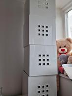 4 Ikea LEKMAN boxen voor KALLAX kast, Ophalen, Zo goed als nieuw