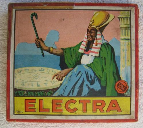 ELECTRA - van Sala-Spelen met het Roode Zegel( uit 1930?), Antiek en Kunst, Antiek | Speelgoed, Ophalen of Verzenden