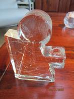 Zweden - kandelaar - glas - engel, Huis en Inrichting, Woonaccessoires | Kandelaars en Kaarsen, Overige materialen, Gebruikt, Overige kleuren