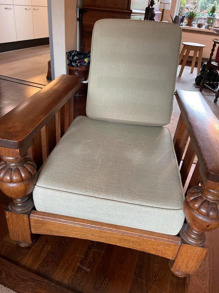 Antieke Rookstoel, Antiek en Kunst, Antiek | Meubels | Stoelen en Banken, Ophalen