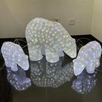 Decoratieve IJsbeer familie, met LED Verlichting., Ophalen of Verzenden, Zo goed als nieuw