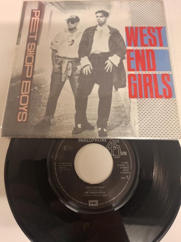 Pet Shop Boys - West End Girls, 1985., Verzenden, Overige formaten