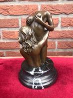 licht erotisch bronzen beeld, damesliefde, Ophalen of Verzenden