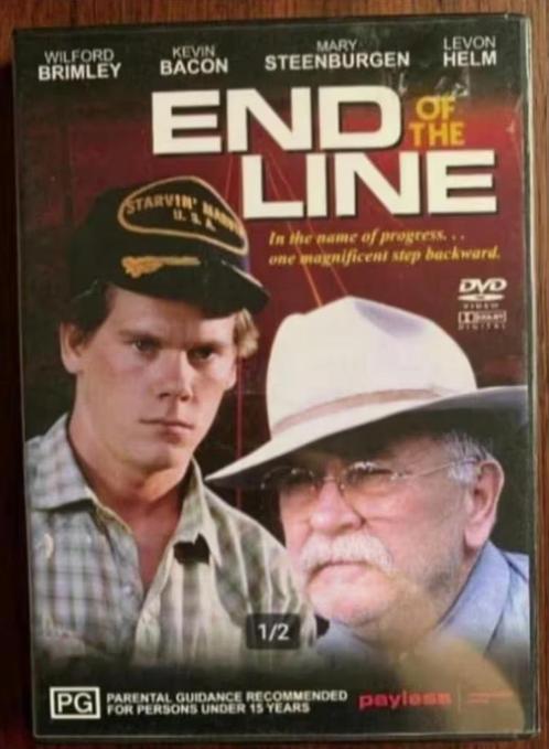 DVD End of the line; Wilford Brimley, Kevin Bacon, Mary Stee, Cd's en Dvd's, Dvd's | Drama, Zo goed als nieuw, Vanaf 16 jaar, Ophalen of Verzenden