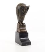 Bronzen uil art deco, Antiek en Kunst, Ophalen