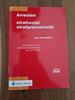 Te koop Arresten strafrecht/strafprocesrecht Criminologie, Boeken, Studieboeken en Cursussen, Ophalen of Verzenden, Zo goed als nieuw