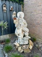 Steen tuinbeeld man, Tuin en Terras, Ophalen, Gebruikt, Steen