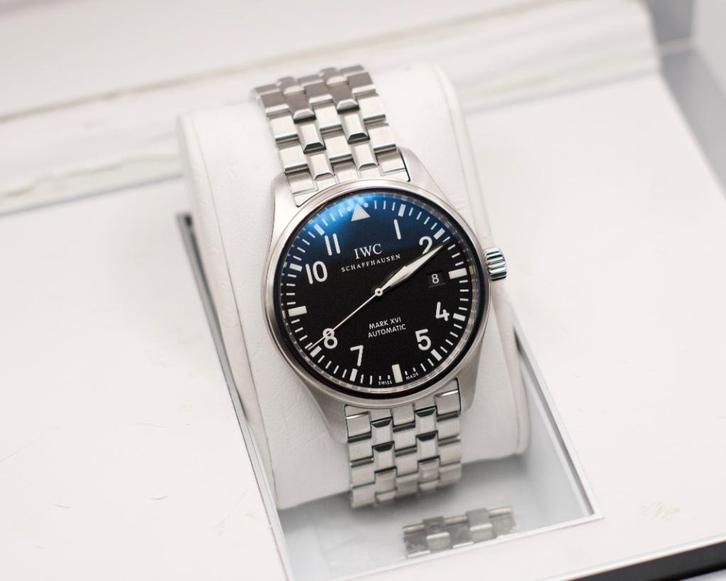 IWC - Pilot Mark XVI (Ref.: IW325504), Sieraden, Tassen en Uiterlijk, Horloges | Heren, Zo goed als nieuw, Polshorloge, Overige merken